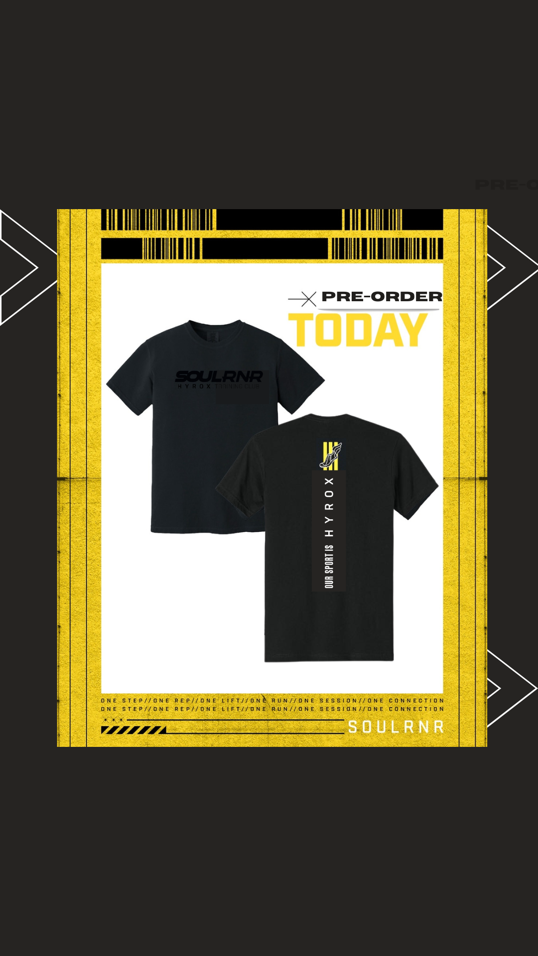 SOULRNR + HYROX Training Club Tee